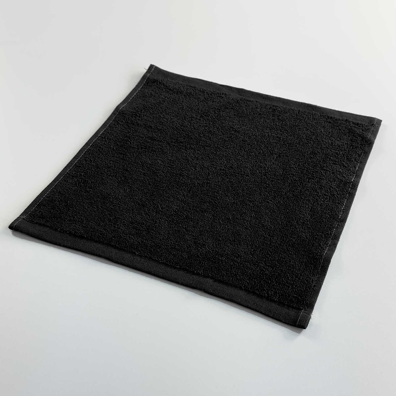 Рушник серветка махрова GM Textile 30х30см 400г/м2 (Чорний)